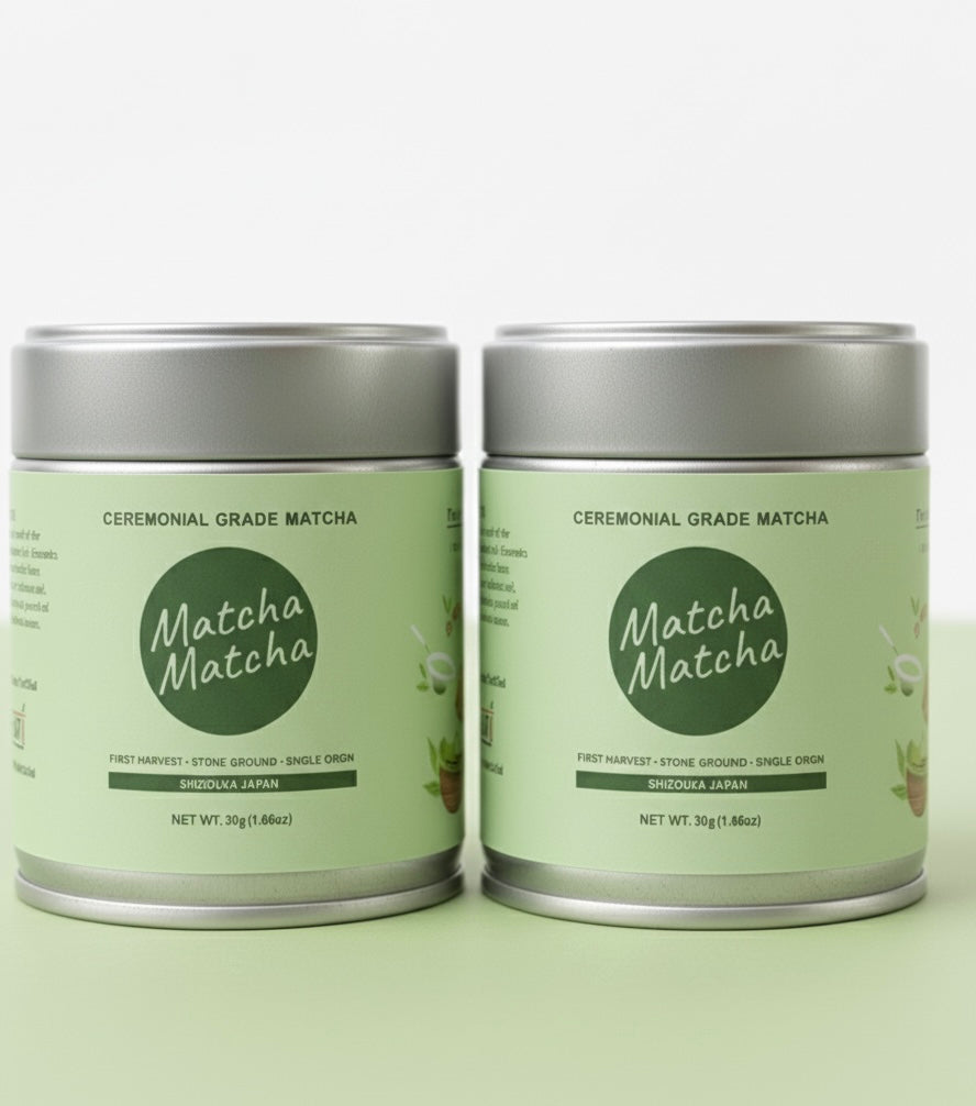 Twin Pack Ceremonial Grade Matcha ( 30gm X 2 )