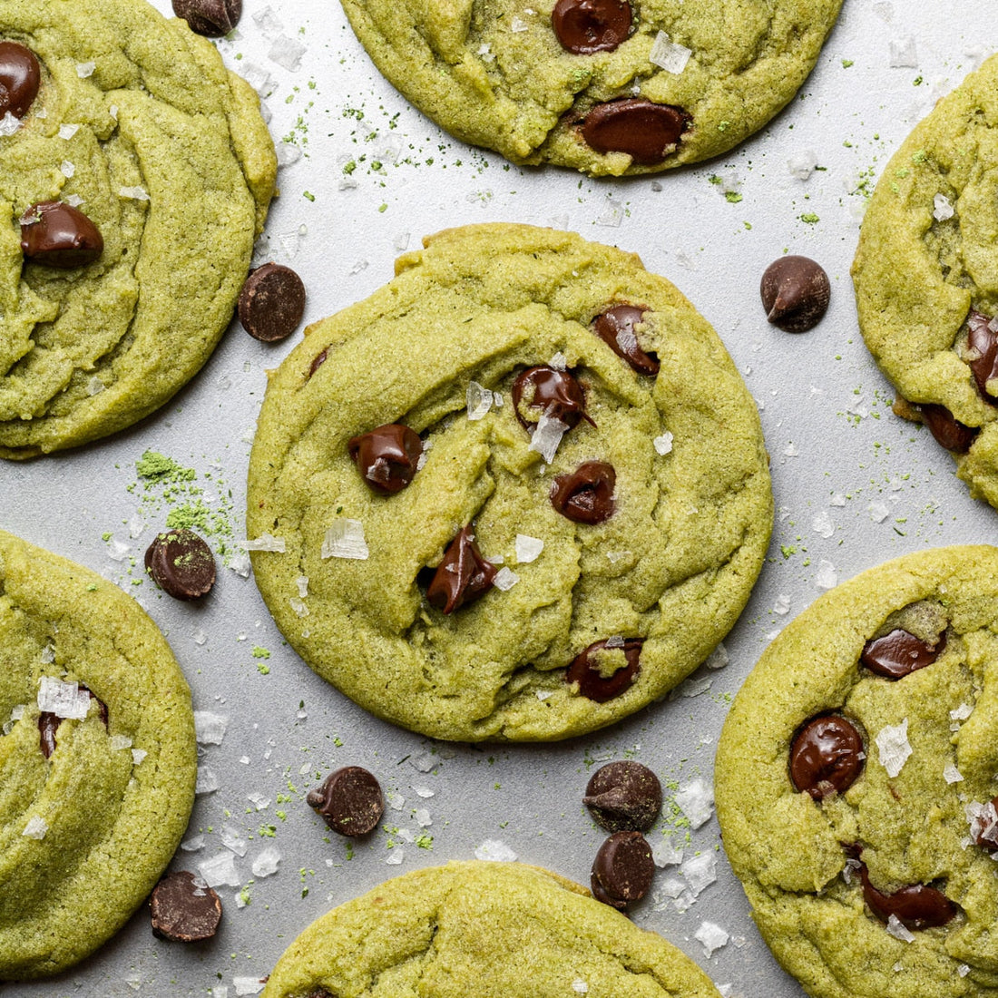 Super-Easy Matcha Cookies