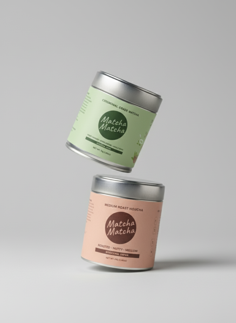 Matcha + Hojicha Bundle