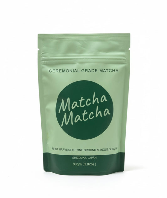 Ceremonial Grade 80gm Matcha Pouch